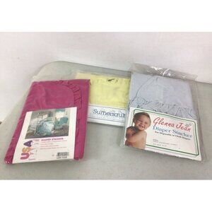 Vintage Baby Diaper Stacker Lot of 3 New